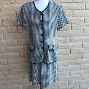 *Vintage skirt suit.